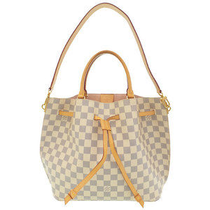 Louis Vuitton Girolata White Damier Azur Bag